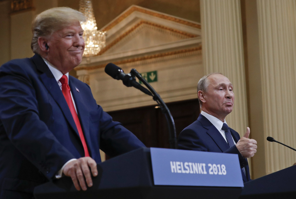 La prochaine rencontre entre Donald Trump et son homologue russe Vladimir Poutine n'aura pas lieu en 2018.