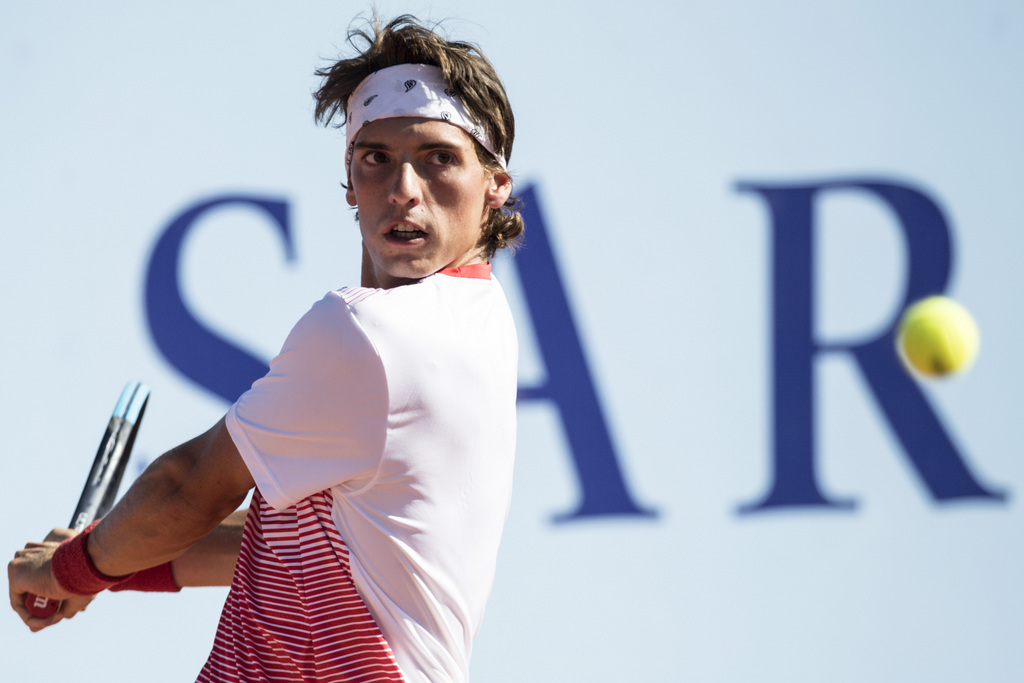 Le Zurichois de 22 ans a été éliminé en huitième de finale du J. Safra Sarasin Swiss Open.
