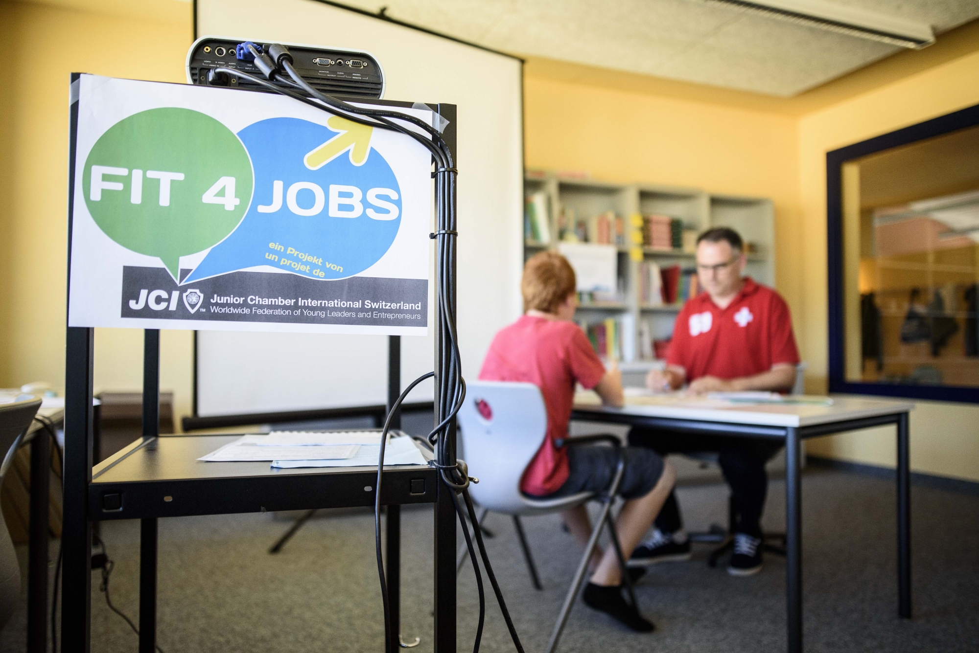 Les écoliers de Borex-Crassier ont bénéficié du coaching de membres de la Jeune chambre internationale (JCI) dans le cadre de son programme Fit4Jobs.