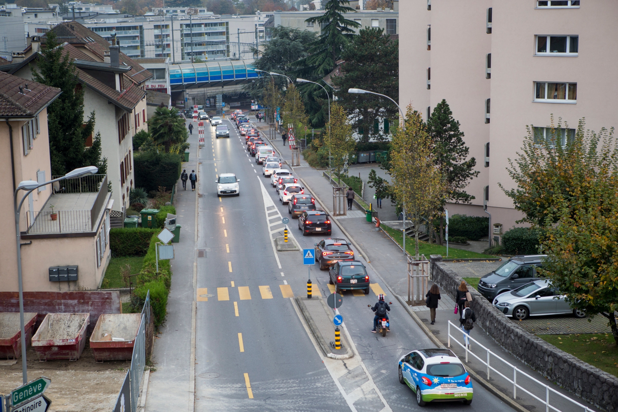 L'avenue sera fermée à la circulation pour des travaux.