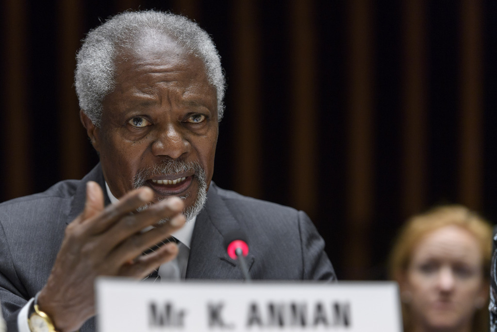 Kofi Annan est décédé à l'âge de 80 ans.