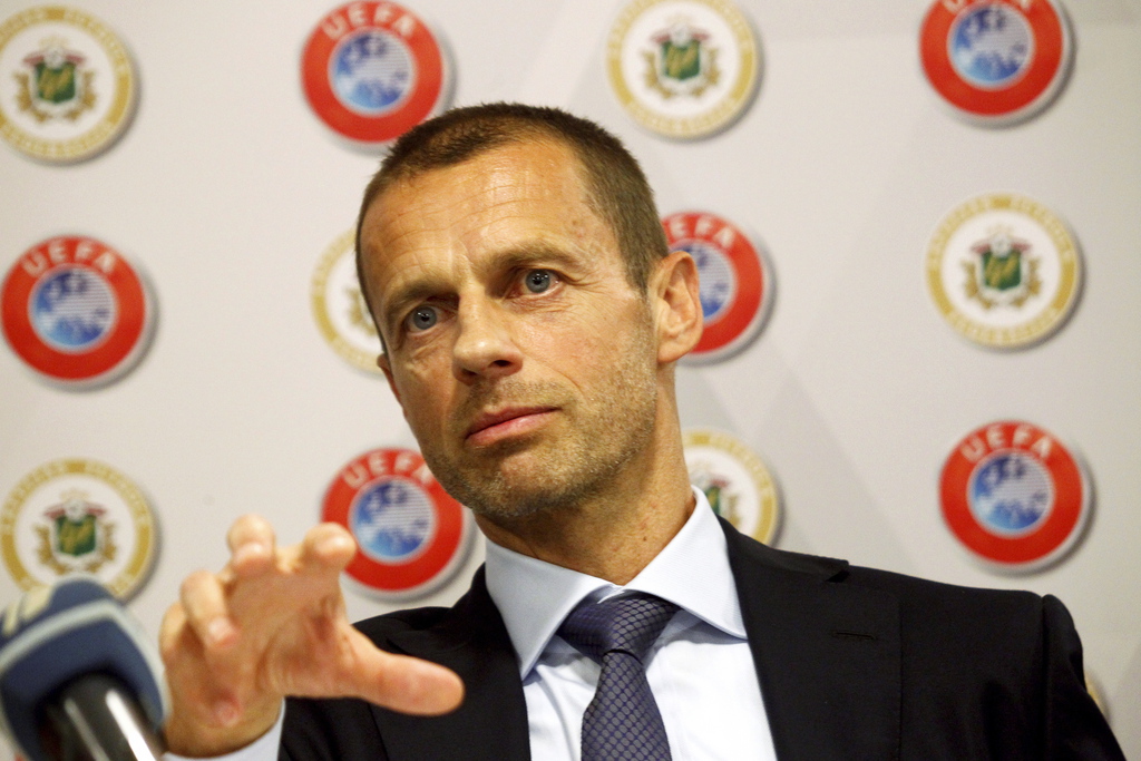 "Quand nous seront prêts, nous l'utiliserons mais nous avons encore des problèmes", a expliqué le président de l'UEFA.