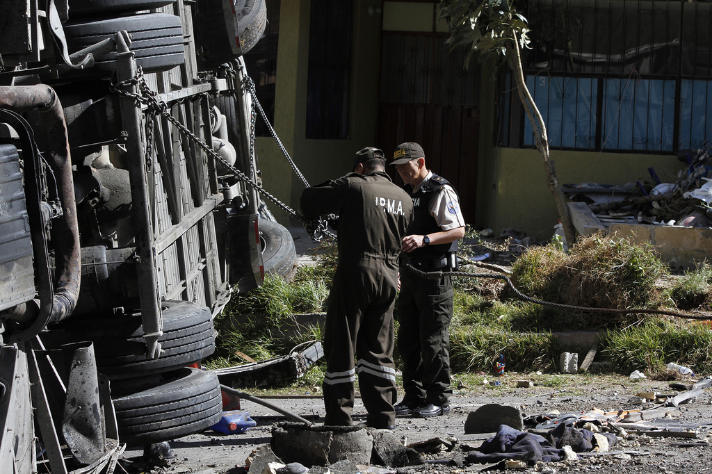 Au moins 24 personnes ont été tuées mardi près de Quito dans un accident d'autocar, le deuxième en trois jours.