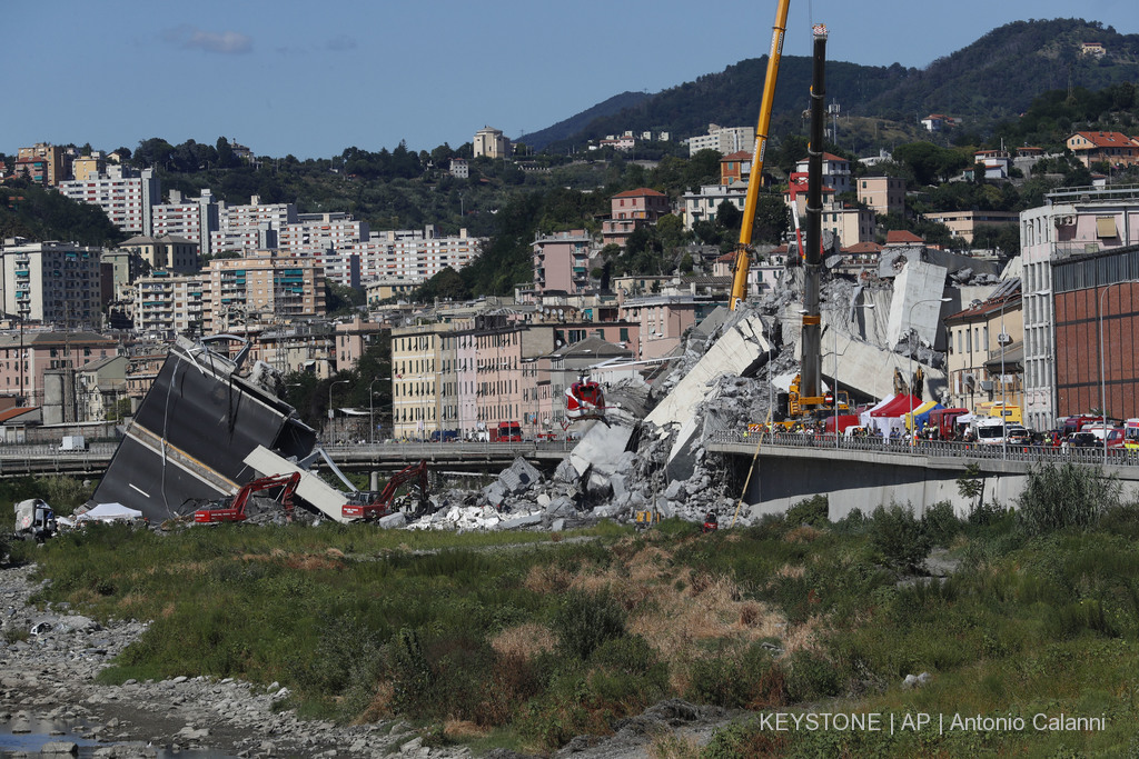 Le viaduc de Gênes est le cinquième pont à s'effondrer en Italie en cinq ans.