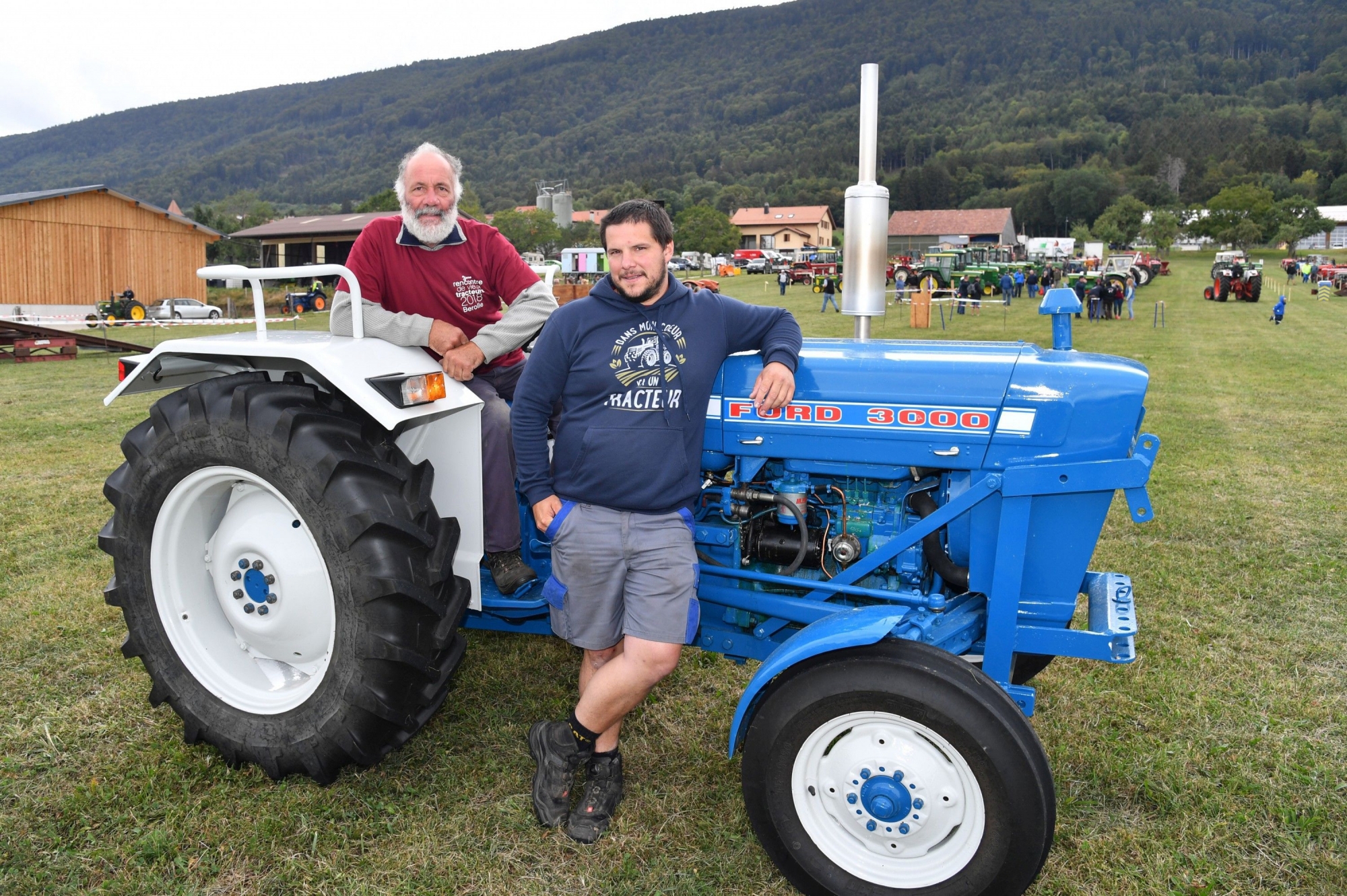 Marcel Dauphin et son fils Fabien Dauphin partagent la même passion.