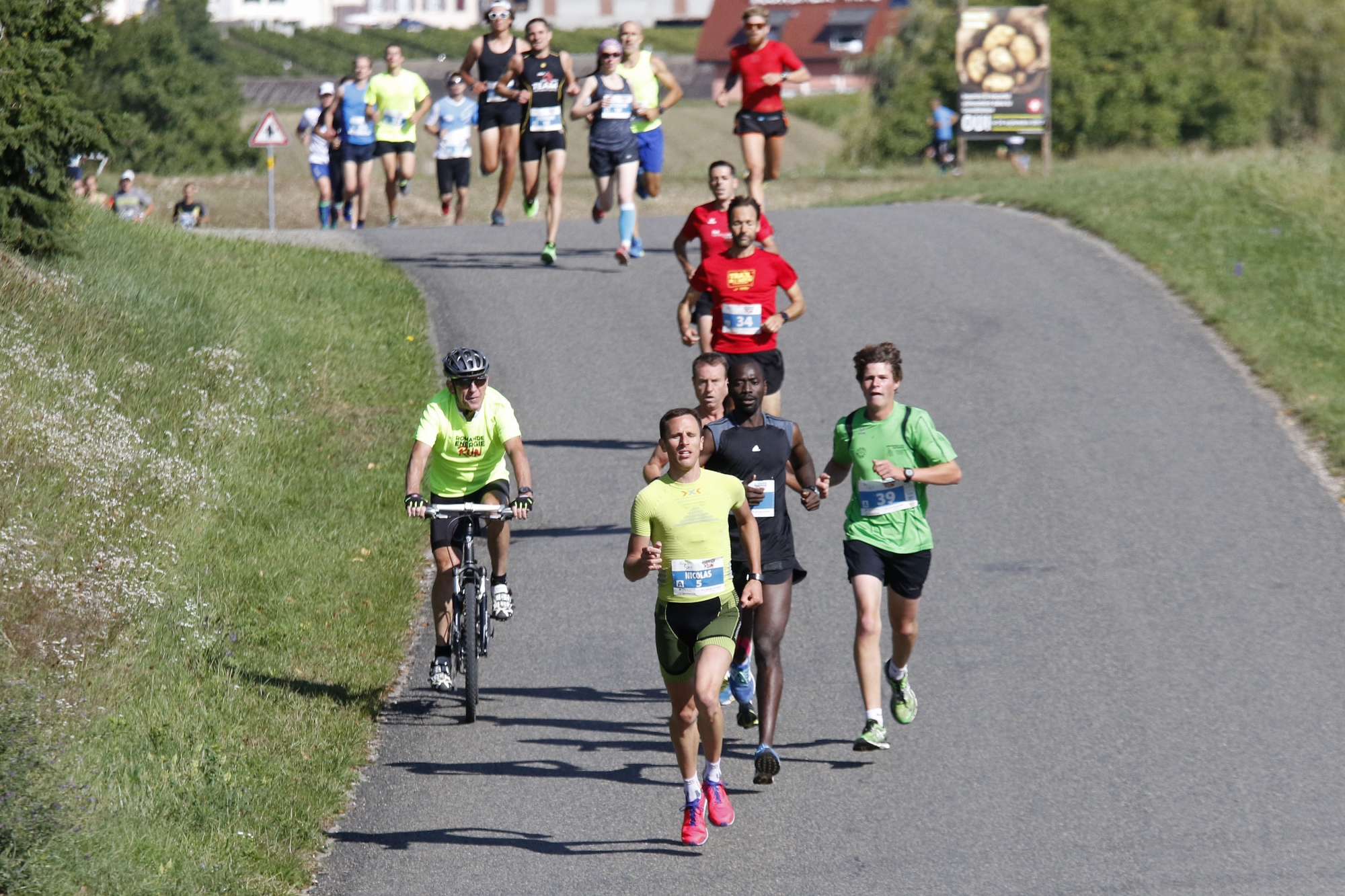 La Romande Energie Run a lieu dimanche entre Allaman et Nyon.