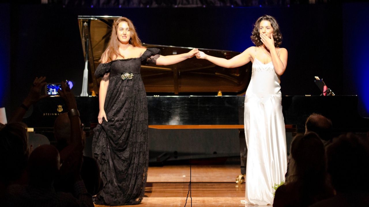 Les soeurs Buniatishvili, réunies sur la scène des Variations musicales, ont fait salle comble.