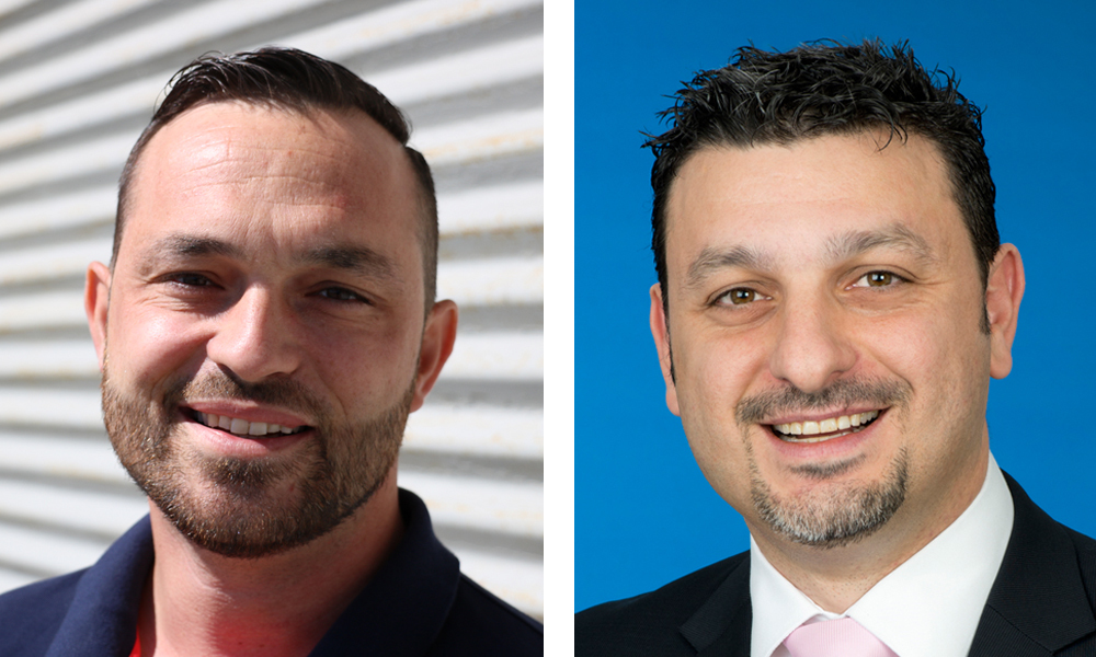 David Troiano et Calogero Moscato sont les deux candidats au second tour de l'élection complémentaire à la Municipalité de Borex.