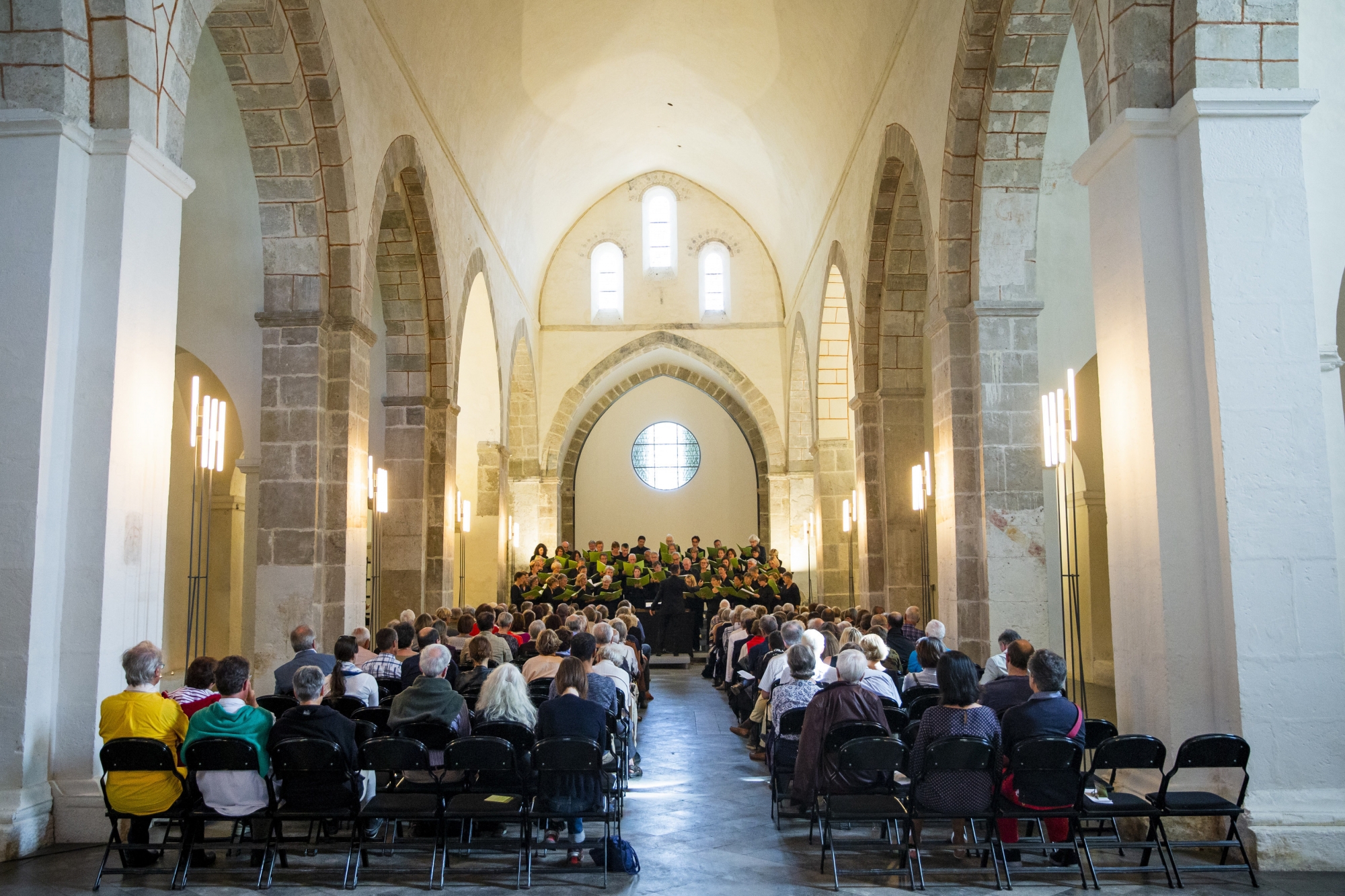 Le concert d'Ensemble Vocal de Terre Sainte, dans le cadre des Vibrations de Bonmont, a eu lieu dimanche à Chéserex. 