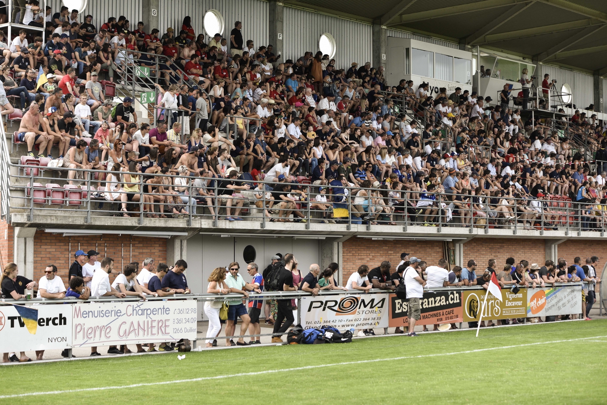Des tribunes plaines (comme ici, en juin dernier à Colovray lors du Finals Rugby Day), c'est le rêve de tout organisateur d'événement sportif.