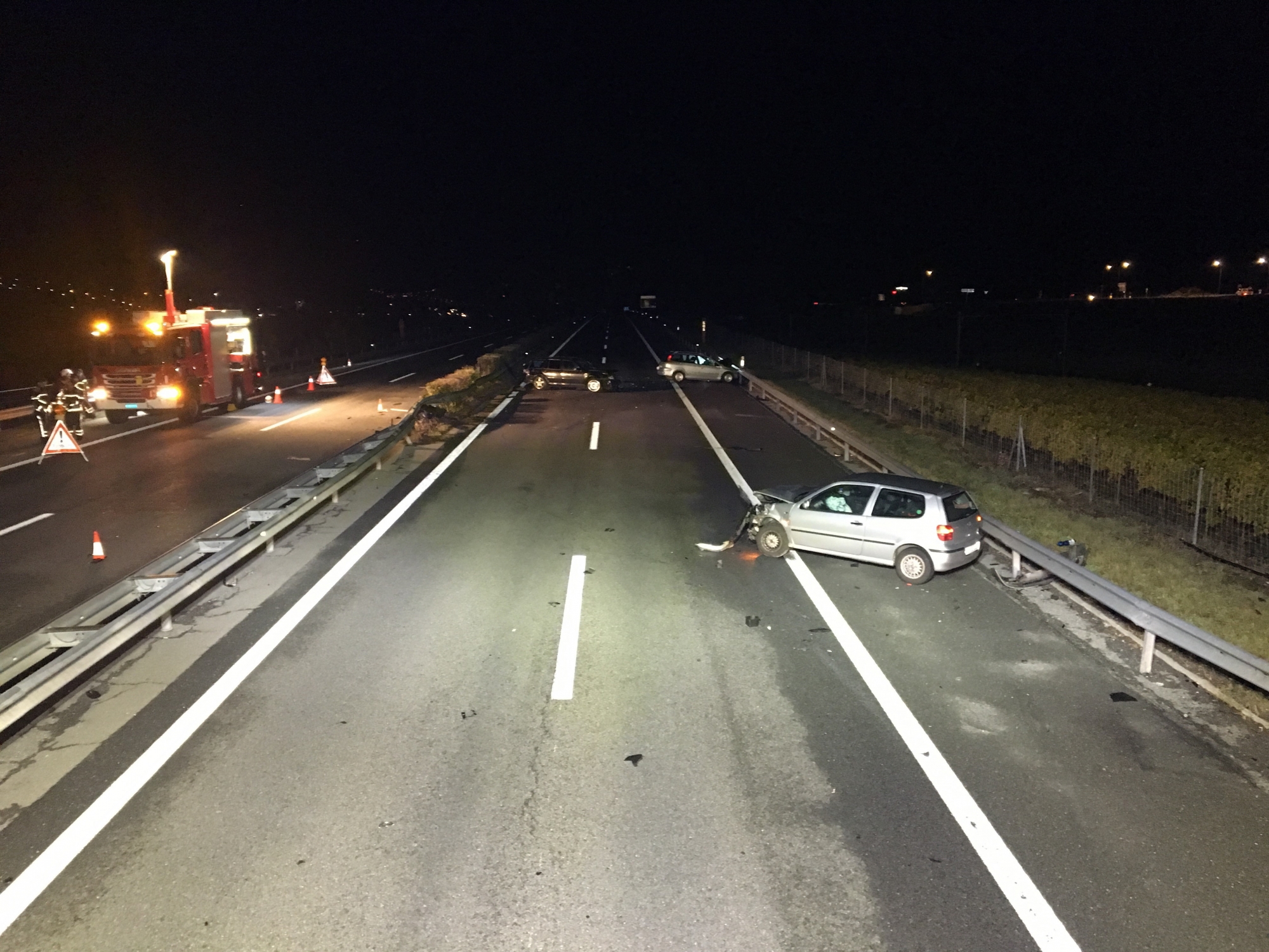 Jeudi soir, vers 22 h 30, un grave accident a causé la mort d’un ressortissant portugais de 54 ans, sur l’autoroute A9, à la hauteur de Chamoson.