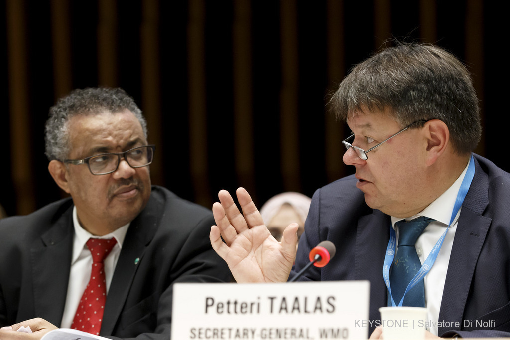 Tedros Adhanom Ghebreyesus, directeur général de l'Organisation mondiale de la santé et Petteri Taalas,secrétaire général de l'Organisation météorologique mondiale tirent la sonnette d'alarme.