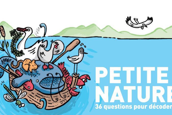 Vous pourrez découvrir la nouvelle exposition "Petite nature" pendant que vos enfants participeront un atelier Créa'lac.