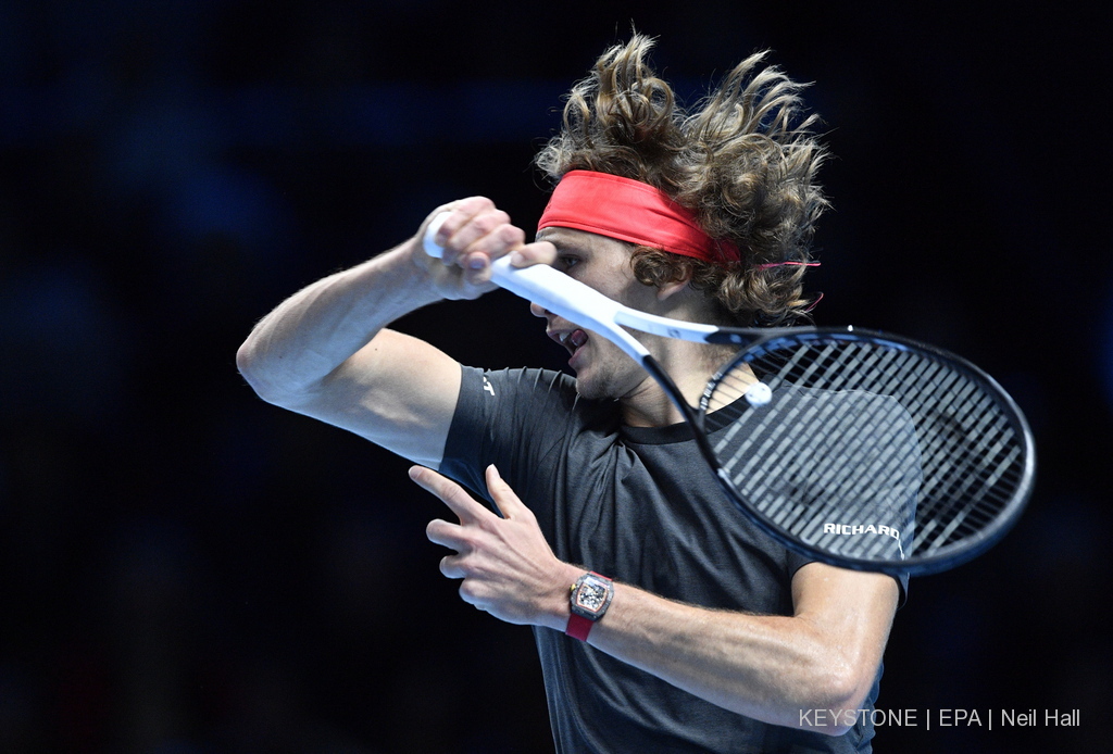 Alexander Zverev se met en travers de la route de Federer.