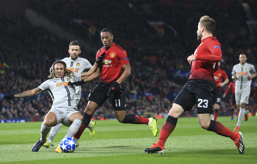 Young Boys s'incline dans les arrêts de jeu face à Manchester United.