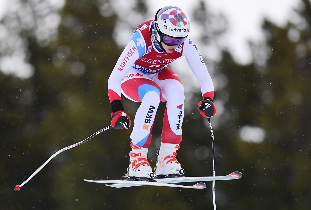 Vendredi, la Grisonne Michelle Gisin s'est classée 2ème de la descente de coupe du monde de Lake Louise. 