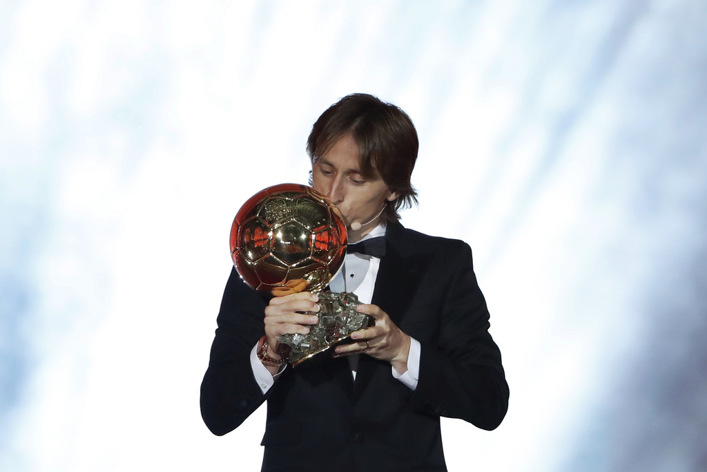 L'élégance, l'efficacité et la vista de Luka Modric sont enfin récompensées.