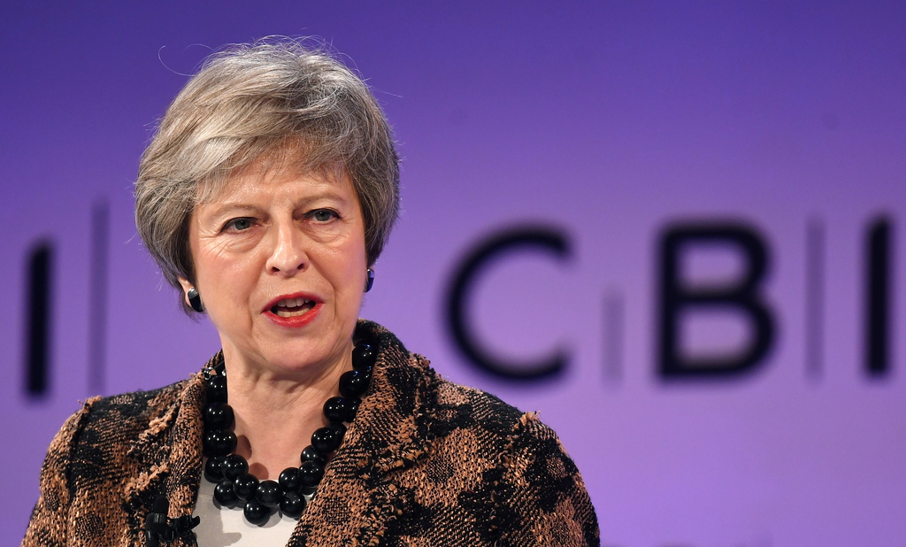 Theresa May a rejeté lundi l'idée d'un second référendum sur le Brexit. 