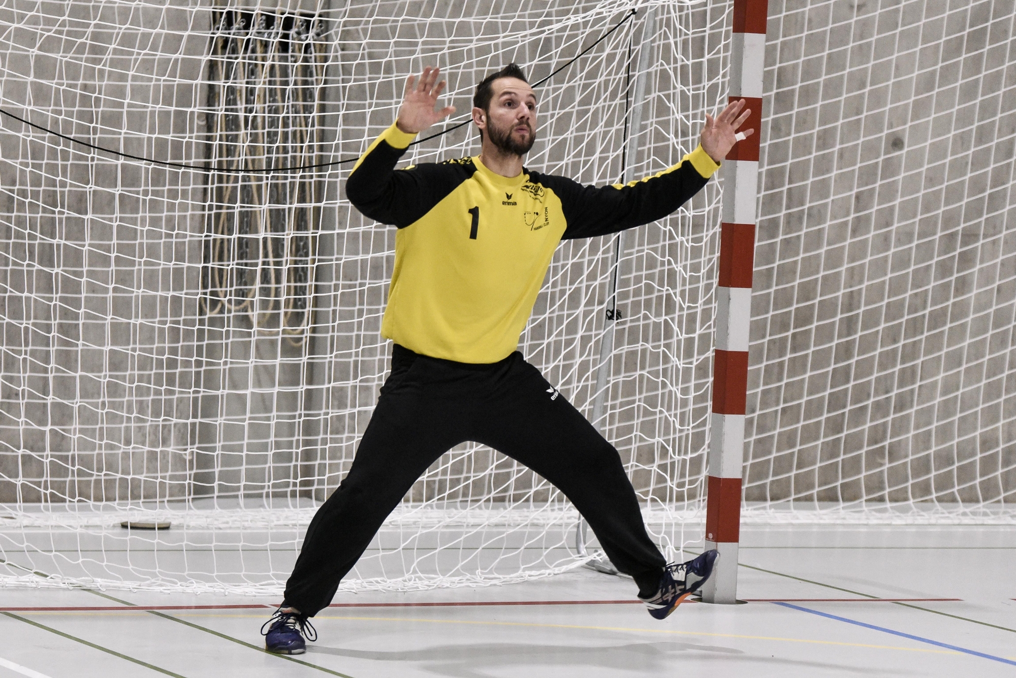 Le gardien nyonnais Mike Recchia s'est une nouvelle fois montré décisif dans sa cage.