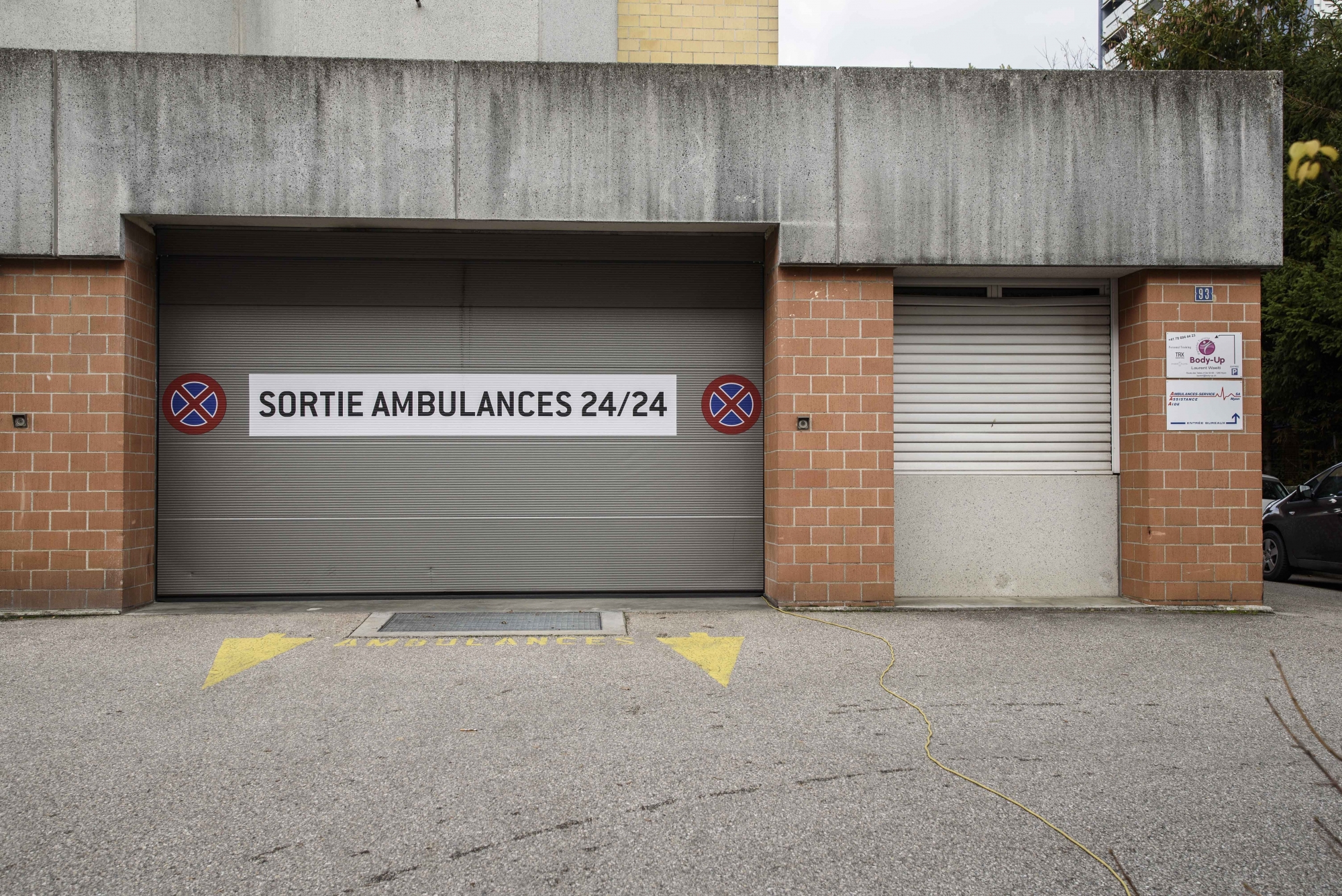 Les ambulances sont appelées à quitter le local de la route des Tattes-d'Oie.