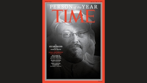 Jamais une personne décédée n'avait été retenue comme personnalité de l'année du Time.