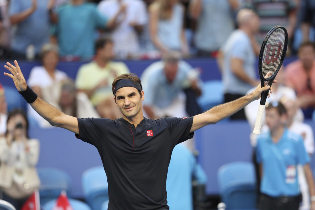Roger Federer évoque ses plans d'avenir mais aussi sa routine d'entraînement, qui le rend si confiant pour prétendre s'imposer dans des tournois en 2019.