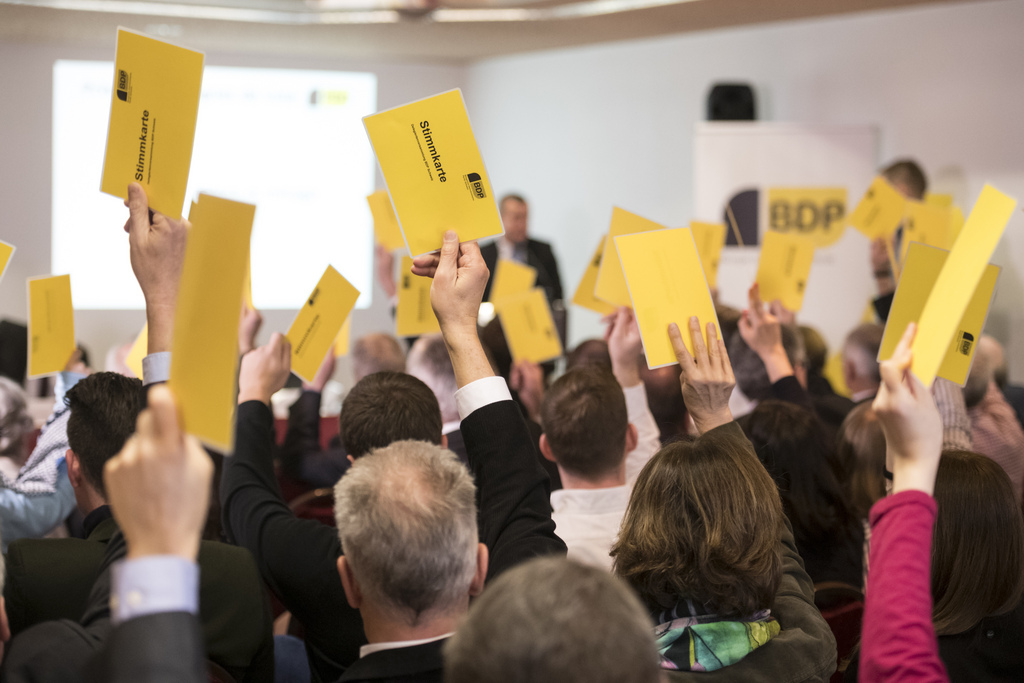 Les délégués du PBD ont «clairement» recommandé de rejeter l’initiative des Jeunes Verts contre le mitage. 