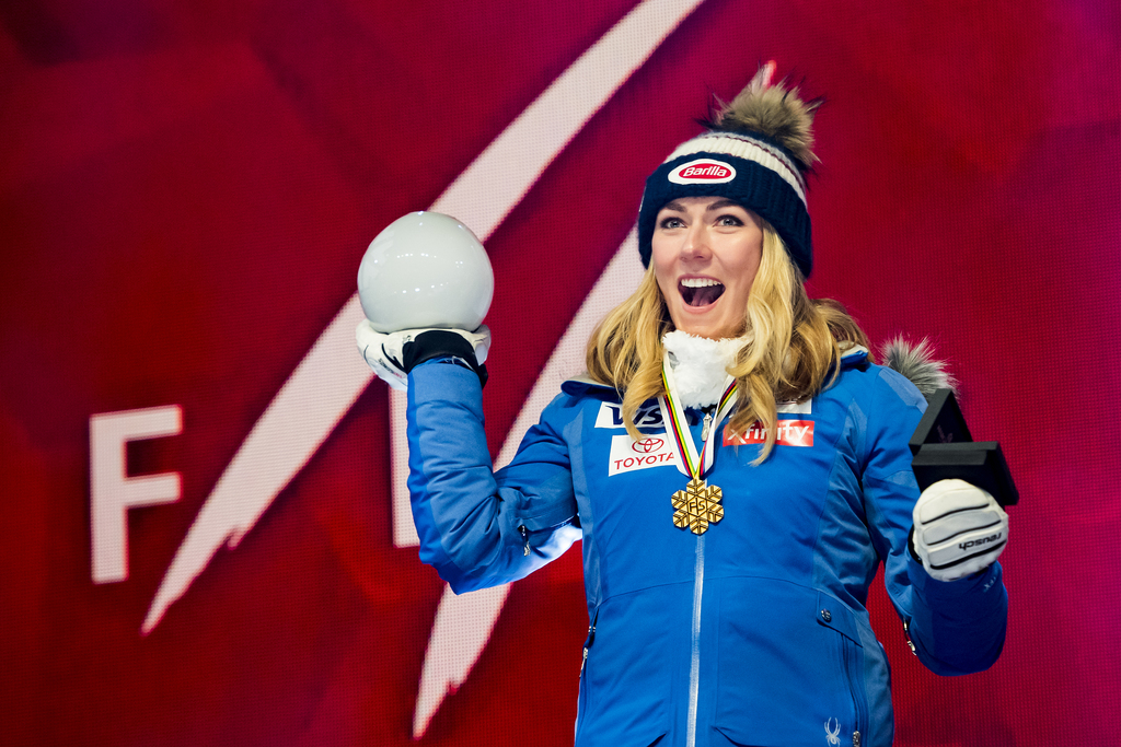 Mikaela Shiffrin a remporté ce mardi la médaille d'or au Super-G des Mondiaux d'Are.