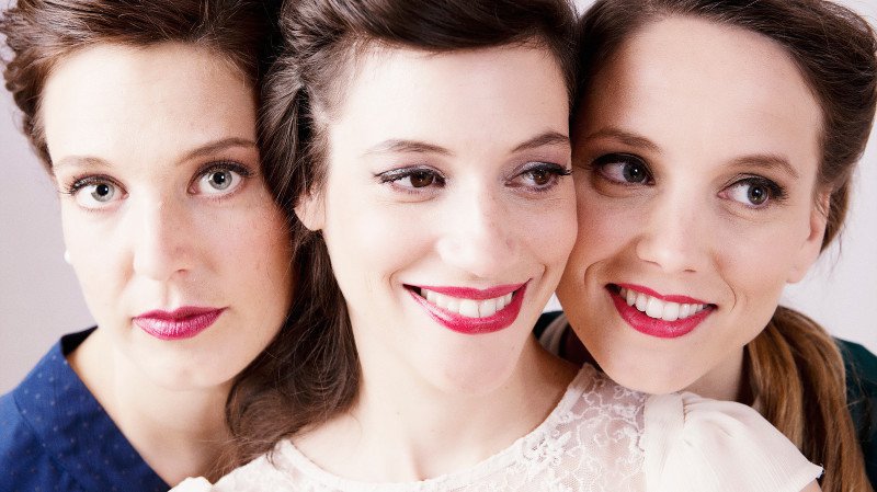Les trois "Ladies" vont faire swinguer le théâtre de Grand-Champ ce jeudi, spécialement pour vous!