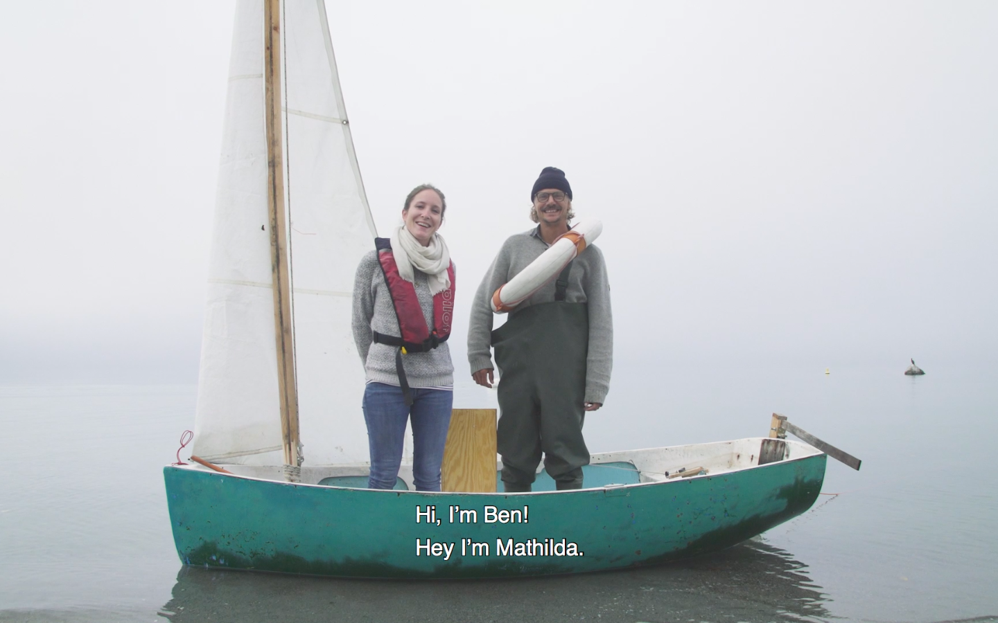 Mathilda et Benoît ont tourné une vidéo, avec une pointe d'humour, pour inciter les gens à les aider dans leur aventure. 