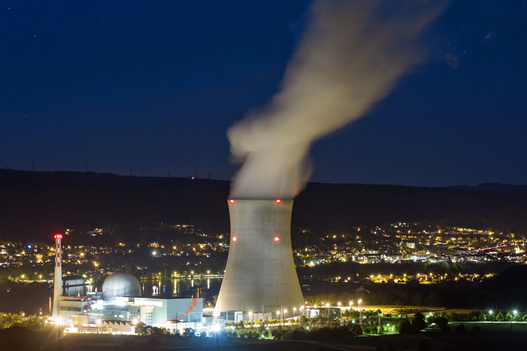 La centrale nucléaire de Leibstadt.