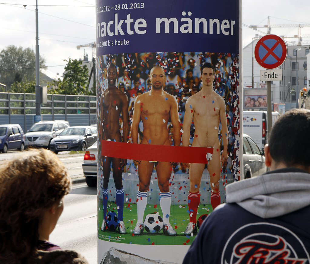Initialement prévue jusqu'au 21 janvier, l'exposition "Hommes nus" a été prolongée jusqu'au 4 mars.