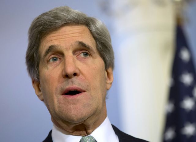 Programme chargé pour le secrétaire d'état américain John Kerry. 