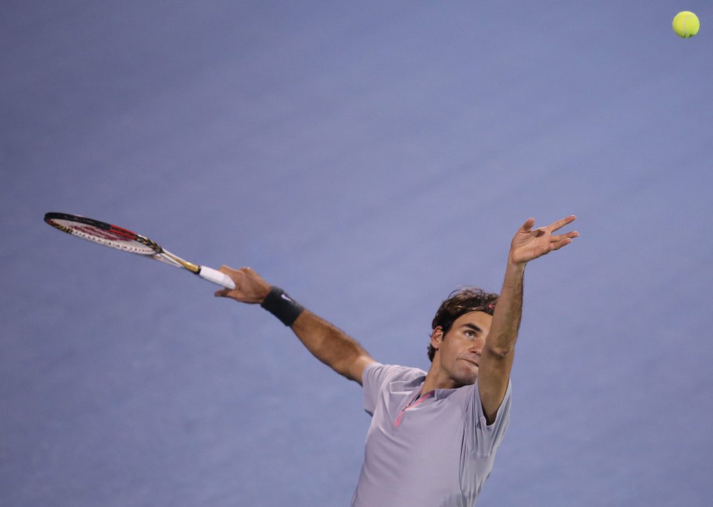Roger Federer s'est fait un peu peur dans ce premier tour.
