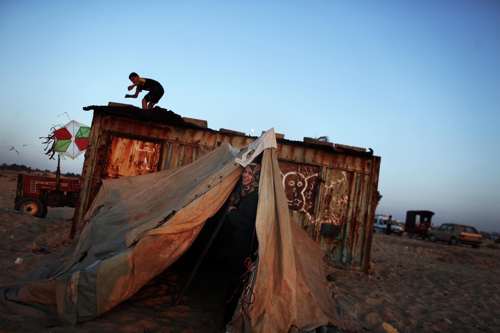A Gaza, l'une des zones les plus densément peuplées de la planète, les toits ne servent pas qu'à se couvrir.
