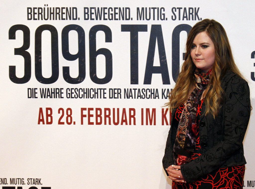 Natascha Kampusch à la présentation de "3096 jours" à Vienne. 