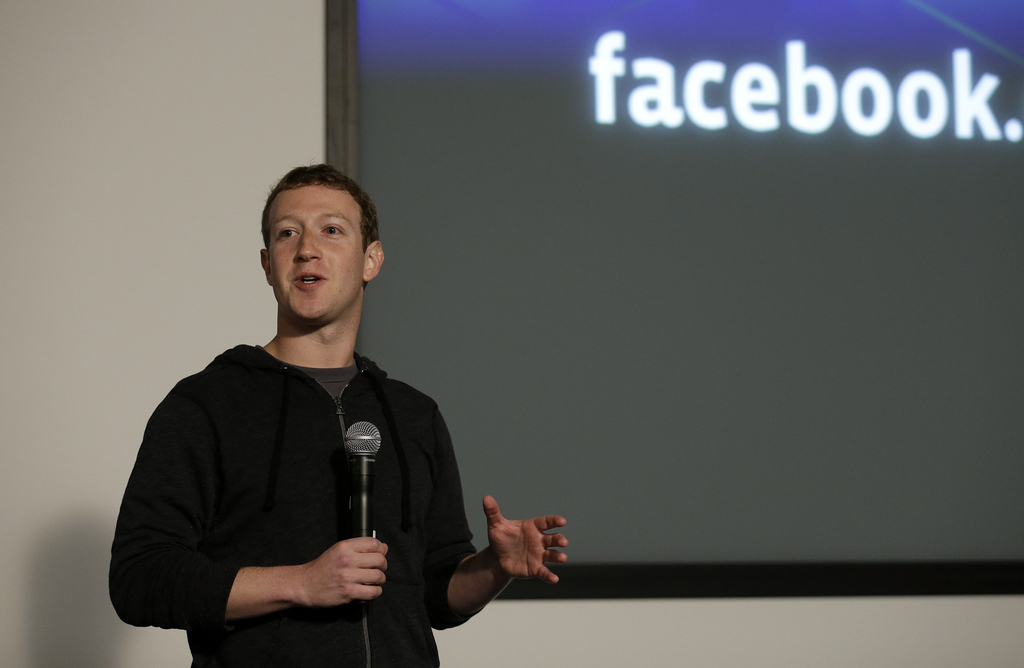 Le boss de Facebook Mark Zuckerberg détient quelque 29,3% des actions de son entreprise.