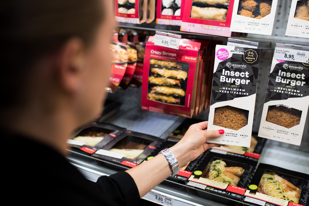 Les clients ne se ruent pas sur les burgers à base d'insectes.