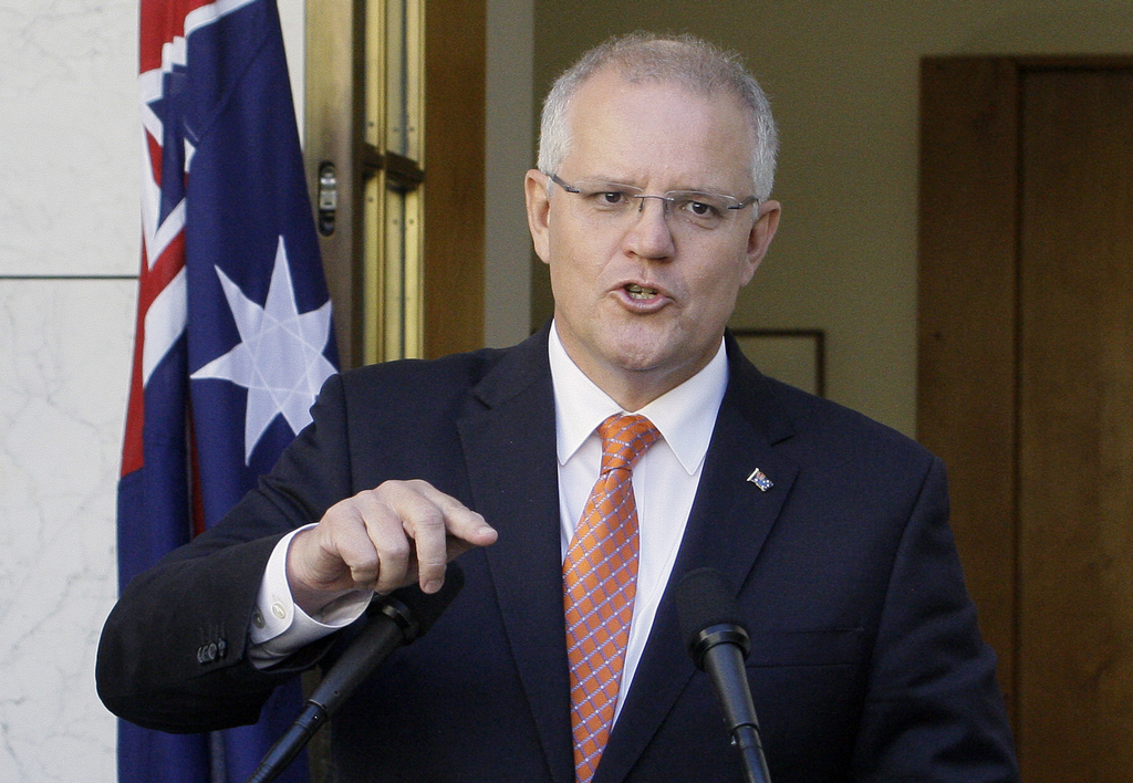 Le Premier ministre australien, Scott Morrison, a affirmé que les services de sécurité se sont "rendu compte que les réseaux de certains partis politiques avaient aussi été touchés".