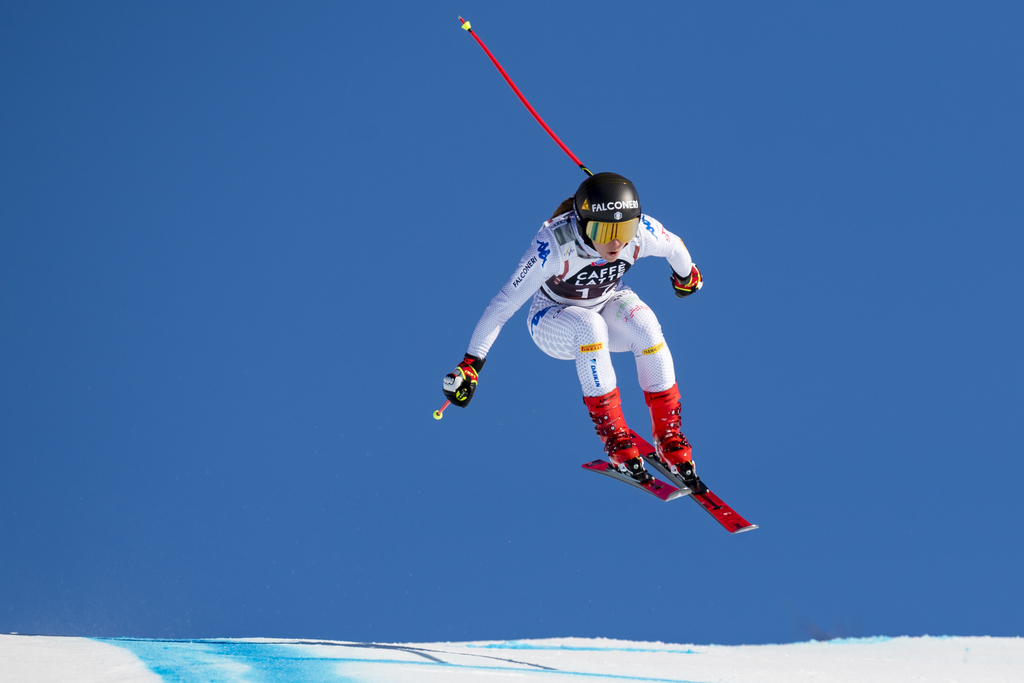 Sofia Goggia a survolé les entraînements.