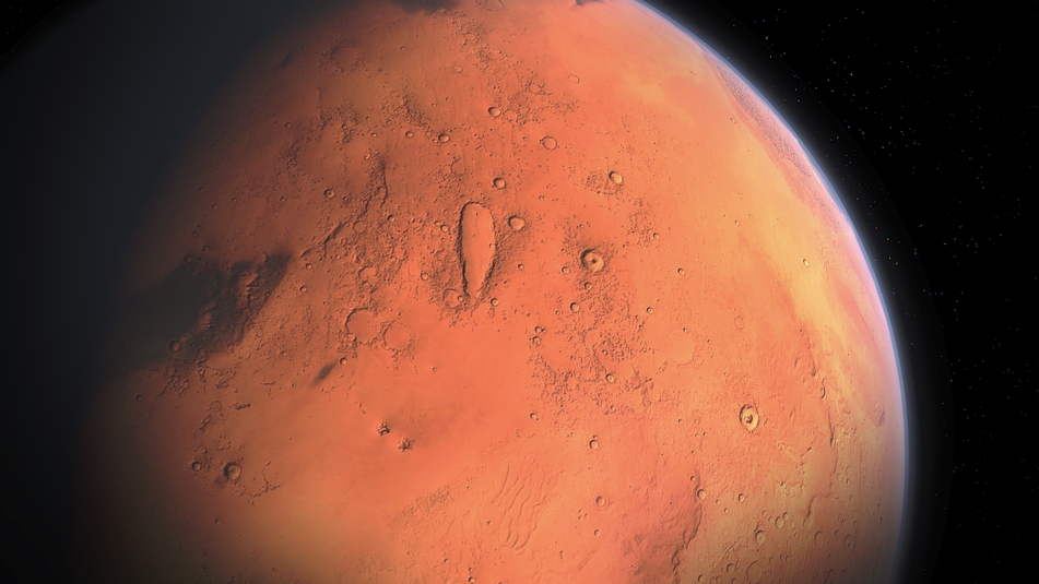 Les températures se révèlent glaciales sur Mars.
