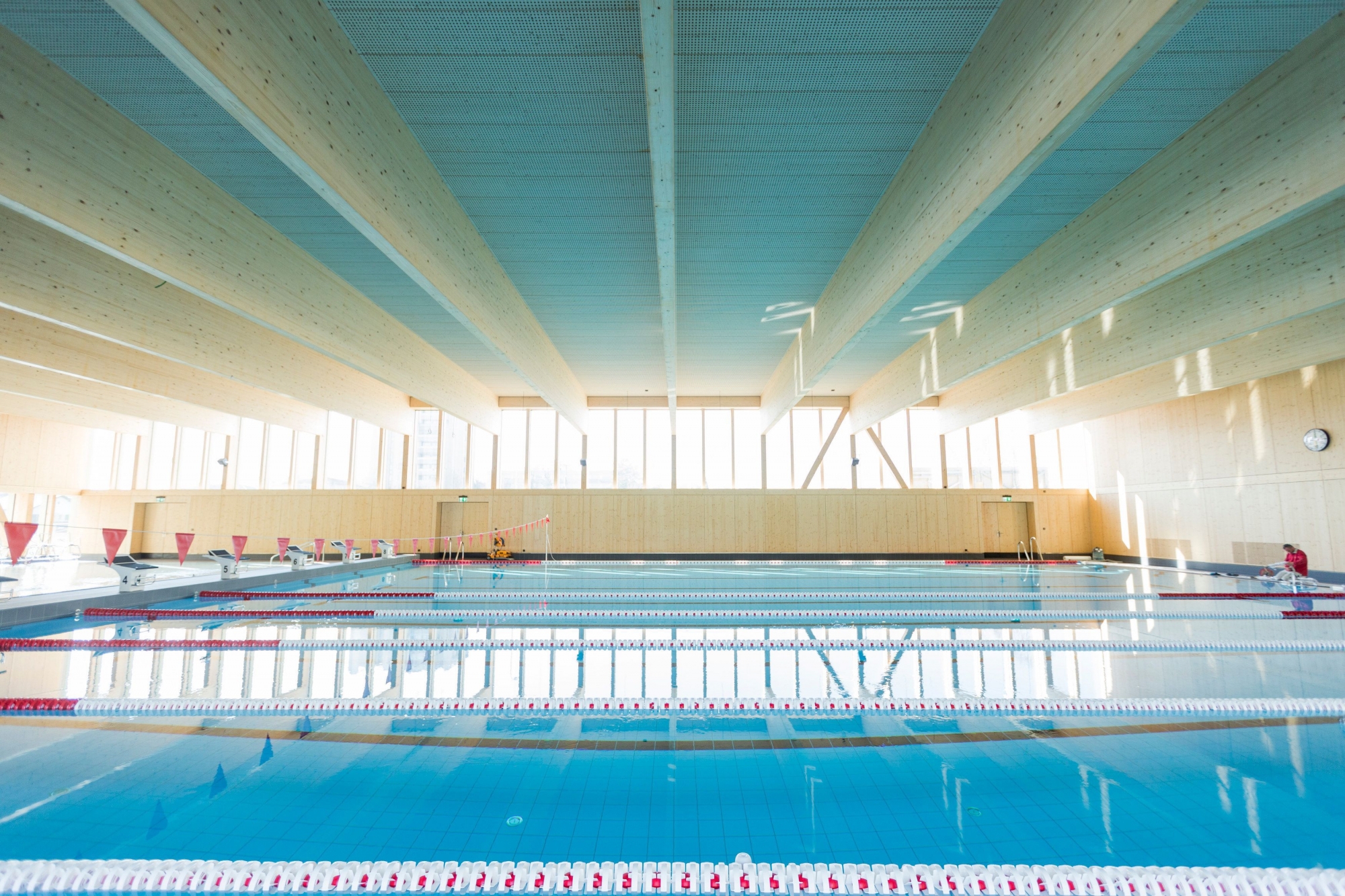 La piscine est fermée jusqu'au lundi 4 mars à 9 heures.