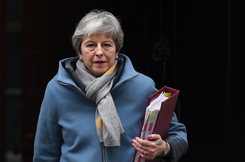 Theresa May s'est rendue à Bruxelles ce mercredi matin pour demander un report du Brexit.