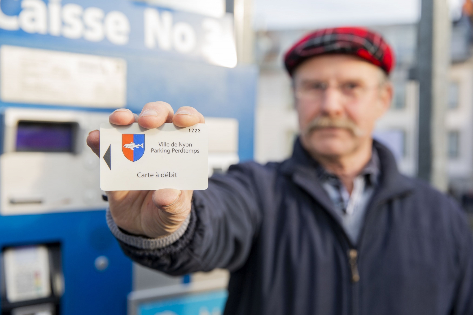 Jacky Colomb n'a pas pu recharger sa carte magnétique.