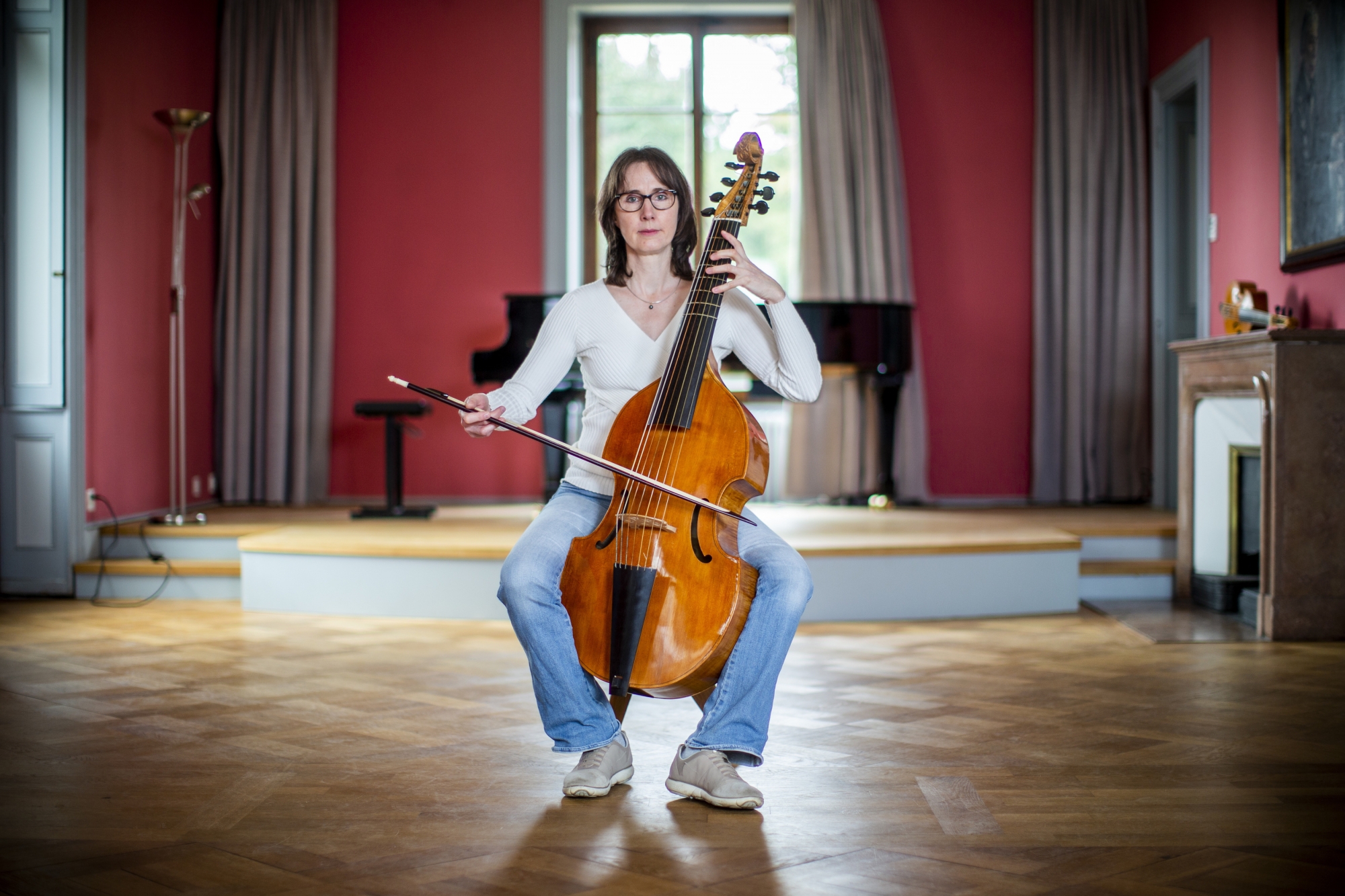 Marie-Claire Bettens enseigne l'instrument au Conservatoire de l'Ouest vaudois.