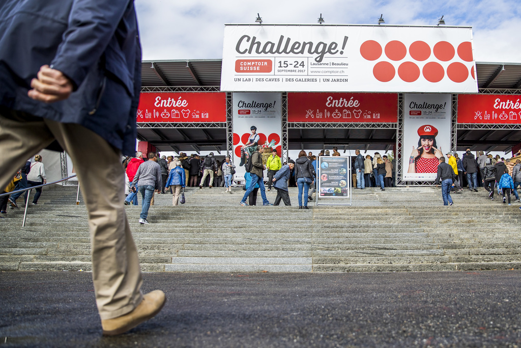 La fin du Comptoir suisse avait été annoncée l'an dernier, à la veille de sa 100e édition. (archive)