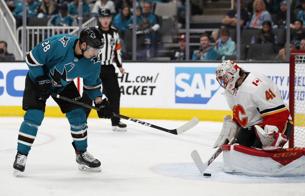 Timo Meier est en pleine forme. Contrairement aux Sharks qui terminent la saison régulière en roue libre.