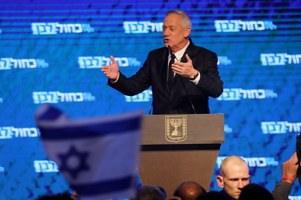 Benny Gantz espérait pouvoir former une coalition et succéder à Benjamin Netanyahu.