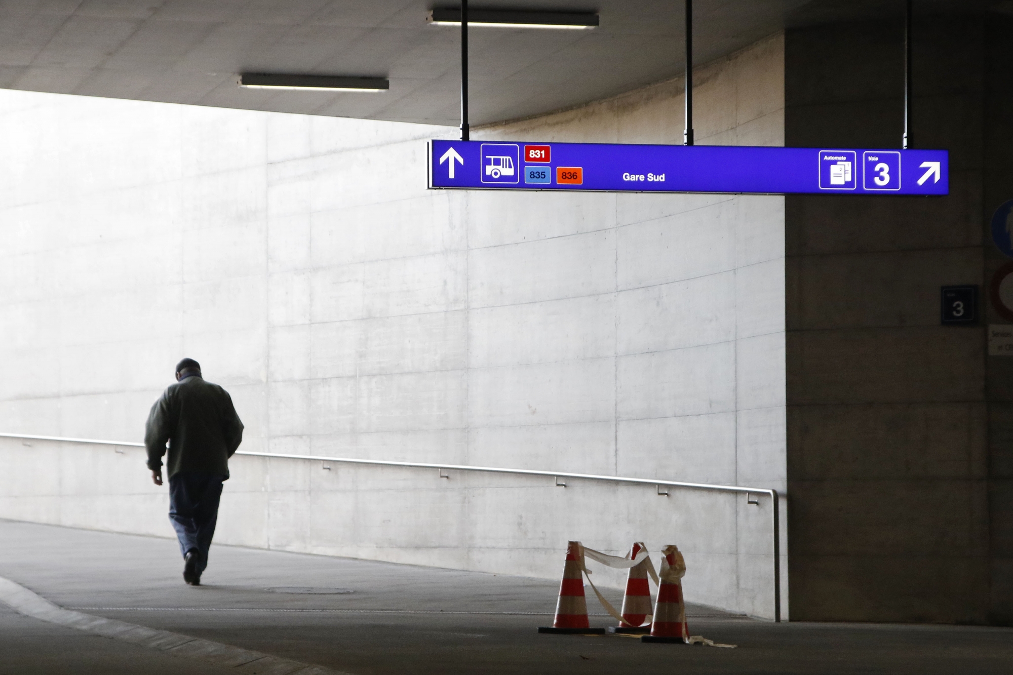 Inauguré fin 2017, le nouveau passage sous-voies de la gare de Gland est l'une des premières réalisations labellisées "DISREN".