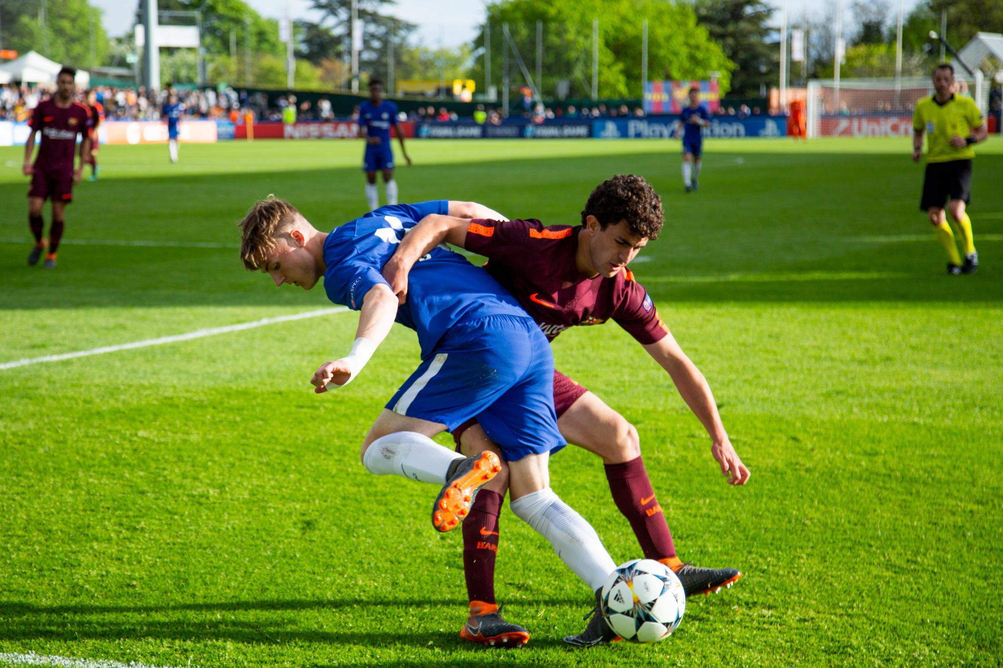 La demi-finale entre Chelsea et Barcelone, finalistes l'an dernier, promet une belle empoignade.